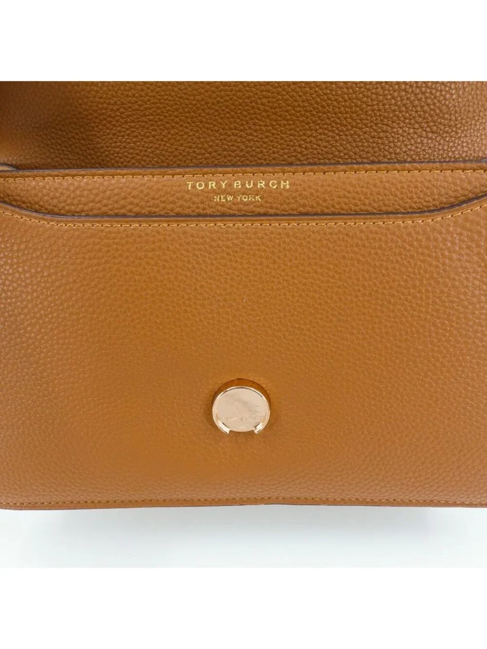 Tory Burch Miller Shoulder Bag Tiger's Eye Brown OS